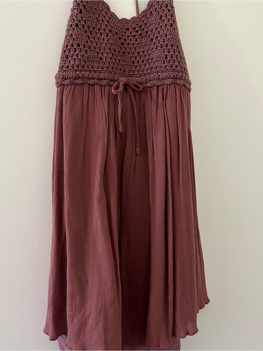 Crochet dress